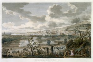Napolin vangitseminen, 2 Pluviose, vuosi 7 (23. tammikuuta 1799), kaiverrus Jean Duplessi-Bertaux (1747-1819) (akvatinta) tekijältä Antoine Charles Horace Vernet