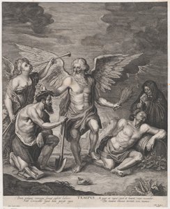 Aika kruunaa Työllisyys ja rankaiseminen Joutilaisuus, n. 1650-77. tekijältä Antoine Couchet