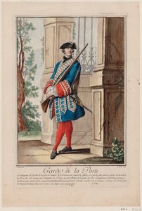 Portin vartija, 1756. tekijältä Antoine Jean De Fehrt