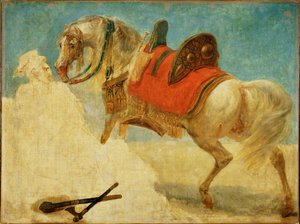 Tutkimus arabialaisen hevosen valjaista ... tekijältä Antoine Jean Gros