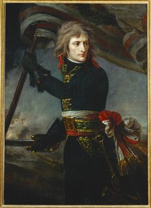 Le General Bonaparte a Arcole (öljy kankaalle) tekijältä Antoine Jean Gros