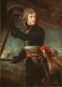 Napoleon Bonaparte Arcolen sillalla (17. marraskuuta