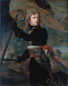 Napoleon Bonaparte Arcolen sillalla tekijältä Antoine Jean Gros