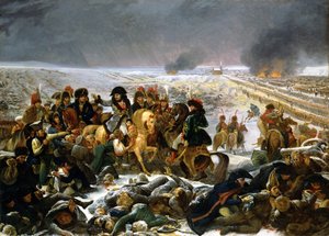Napoleon Eylaun taistelukentällä, 1807 tekijältä Antoine Jean Gros