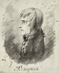 Napoleon Bonaparte, Italian armeijan komentaja, noin 1797. tekijältä Antoine Jean Gros