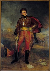 Kenraali kreivi Francois Fournier Sarlovezen (1773-1827) muotokuva Antoine Jean Grosin (1771-1835) maalaus tekijältä Antoine Jean Gros