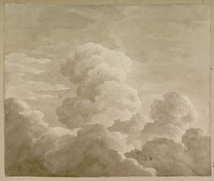 Pilvitutkimus, 1815. tekijältä Antoine Laurent Castellan