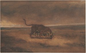 Tiikeri tekijältä Antoine Louis Barye