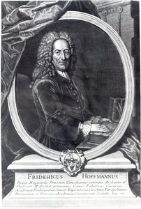 Friedrich Hoffmann, kaiverrus F.G Wolffgang, 1735 tekijältä Antoine Pesne
