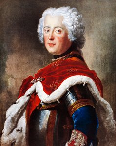 Muotokuva Frederick II Hohenzollernista, joka tunnetaan nimellä Frederick Suuri (Berliini