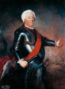 Frederick William I:n muotokuva Preussista (Berliini