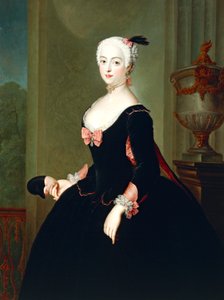 Preussilaisen Louisa Ulrikan muotokuva (Berliini tekijältä Antoine Pesne