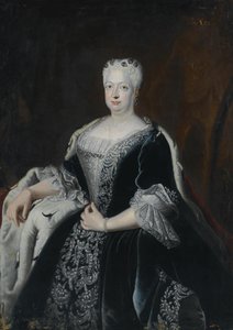 Sophia Dorothea Hannoverista 1687-1757, Preussin kuningatar puoliso tekijältä Antoine Pesne School