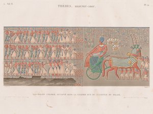 Description of Egypt: Thebes. Medynet-Abou, Vol. II, Pl. 12 tekijältä Antoine Phelippeaux