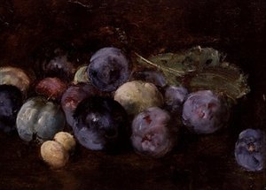 Luumujen asetelma, 1874