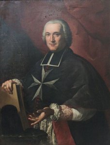 Suurpriori Giovanni Domenico Mainardin muotokuva tekijältä Antoine de Favray