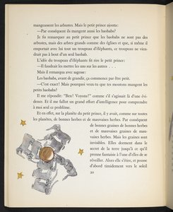 Norsut, kuvitus Antoine de Saint-Exupéryn kirjasta 