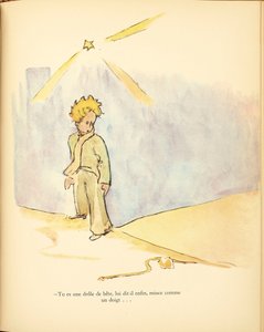 Pikku prinssi Le Petit Prince, 1942-1943. tekijältä Antoine de Saint Exupéry