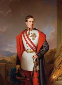 Itävallan keisari Franz Joseph I:n muotokuva, 1849.