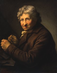 Saksalainen: Daniel Nikolaus Chodowiecki (1726-1801). Um 1800/ 1801 Daniel Nikolaus Chodowiecki. tekijältä Anton Graff