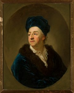 Johann Nepomuk Schaffgotschin (1713-1755) muotokuva aamutakissa tekijältä Anton Graff