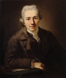 Filosofi ja kirjailija Johann Jakob Engel 1741-1802, 1773. tekijältä Anton Graff