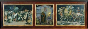 Joulun triptyykki tekijältä Anton Josef von Kenner