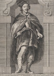 Itävallan kardinaali Infante Ferdinandin muotokuva, 1728.
