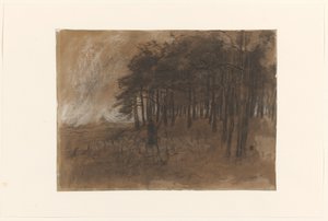 metsän reuna tekijältä Anton Mauve