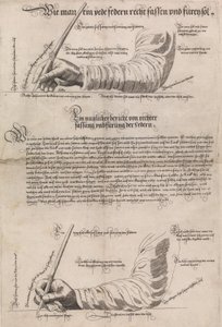 Schreibkunst Kirjoittamisen taito, 1601, 1631. tekijältä Anton Neudörffer