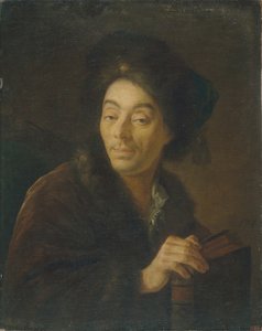 Näyttelijä Yakov Danilovich Shumskyn muotokuva 1732-1812, 1760