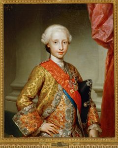 Lapsi Antonio Pascual de Bourbon ... (maalaus kankaalle) tekijältä Anton Raphael Mengs