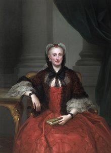Maria Amalian Sachsenin muotokuva 17241760, Espanjan kuningatar puoliso, noin 1760 tekijältä Anton Raphael Mengs