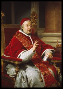 Paavi Klemens XIII:n muotokuva tekijältä Anton Raphael Mengs
