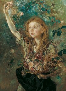 El col·lector de roses, c. 1883-1884. finlandès
