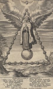 Perfectionis Ascensio, Pyhän Johanneksen elämästä Risti, 1622-24. tekijältä Anton Wierix