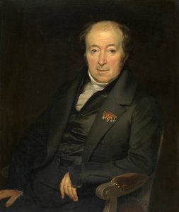 O pintor Mattheus Ignatius van Bree (óleo sobre tela)finlandês tekijältä Anton van Ysendyck