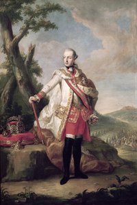 Täyspitkä muotokuva Joseph II:sta (1741-90) Habsbourg-Lorrainen, Pyhän Rooman keisari, n. 1765