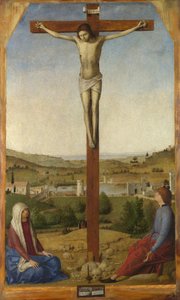 Kristus ristiinnaulittu, 1475 tekijältä Antonello da Messina