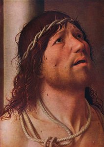 Kristus pylväässä, n. 1476 tekijältä Antonello da Messina