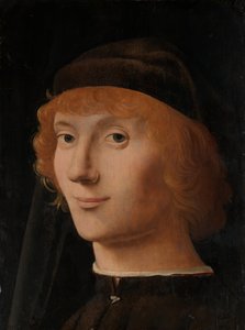 Nuoren miehen muotokuva, n. 1470. tekijältä Antonello da Messina