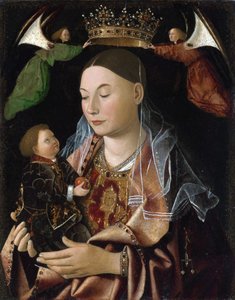 Neitsyt ja lapsi tekijältä Antonello da Messina