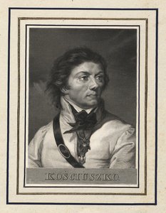 Tadeusz Kosciuszkon muotokuva 1746-1817 tekijältä Antoni Oleszczynski