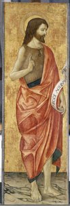 Johannes Kastaja, n. 1500 (tempera poppelipuulla) tekijältä Antoniazzo Romano