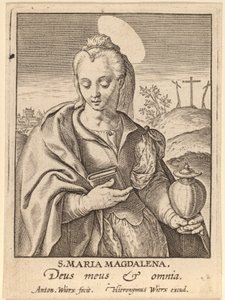 S. Maria Magdalena tekijältä Antonie Wierix