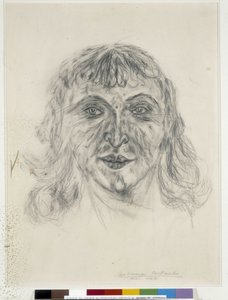 Mania Oiferin muotokuva - toukokuu 1947 (dessin)