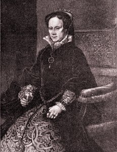 Mary Tudor tekijältä Antonio (after) Ciseri