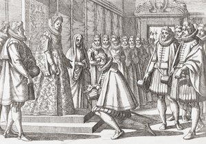 Filippus III, Espanjan kuningas ennen Itävallan Margaretta tekijältä Antonio (after) Tempesta