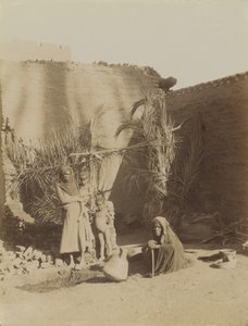 Berberien perhe, Egypti tekijältä Antonio Beato