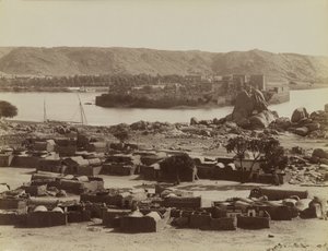 Philae, näkymä etelästä tekijältä Antonio Beato